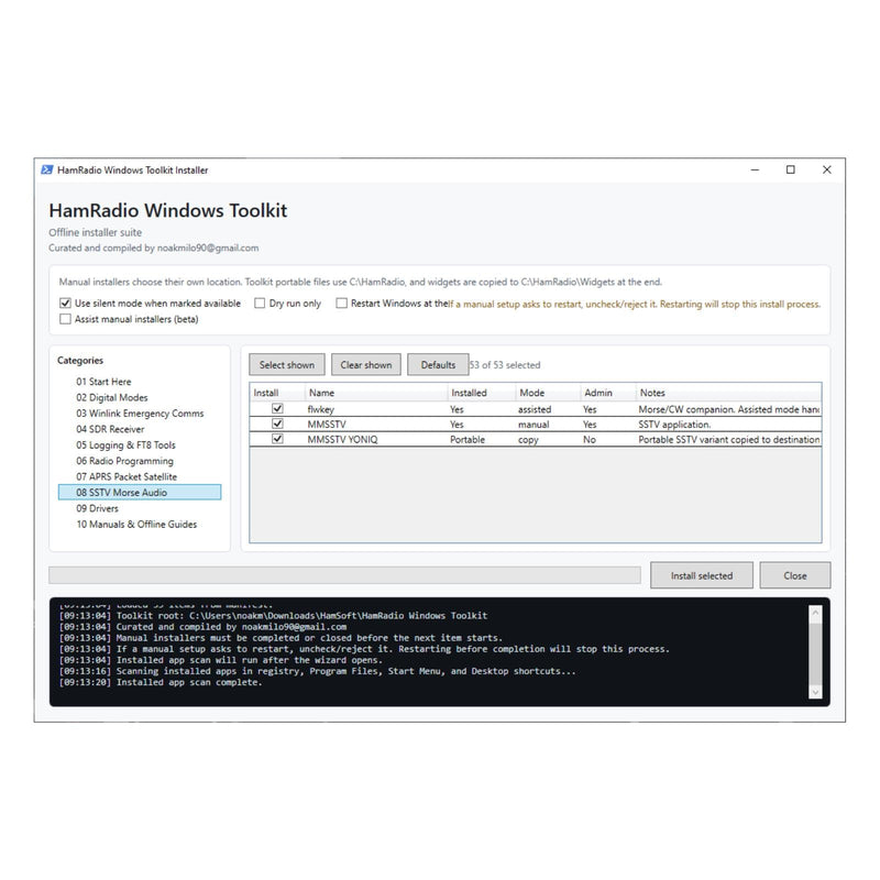 Ham Radio Windows Software Toolkit – Digital Download & Offline Guides