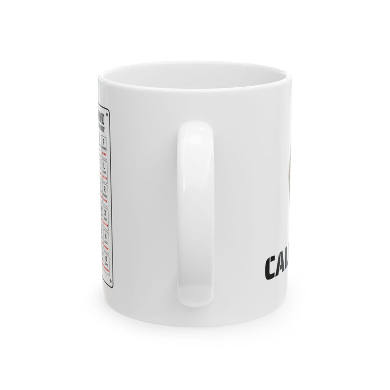 Personalized Ham Radio Callsign Mug – Morse Code & NATO Alphabet