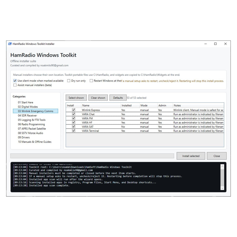 Ham Radio Windows Software Toolkit – Digital Download & Offline Guides