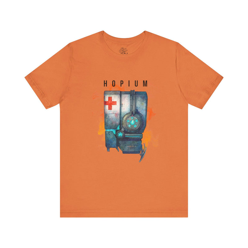 HOPIUM Half-Life 3 Meme T-Shirt – Watercolor Gaming Graphic Tee
