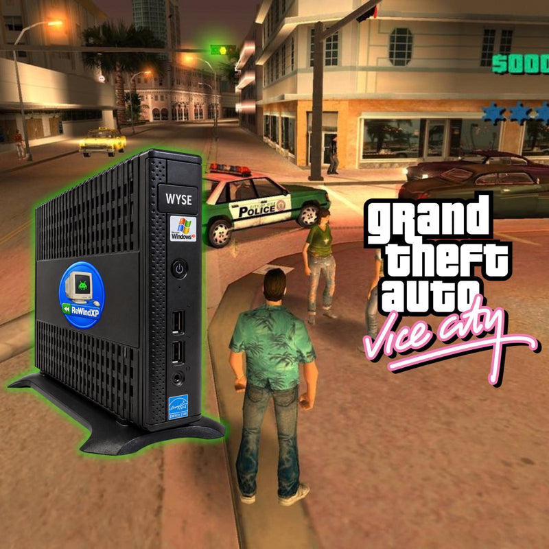 ReWindXP Windows XP Retro Gaming PC – 64GB SSD, 2GB RAM