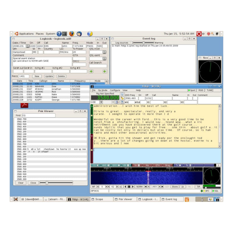 DragonOS Noble Live USB, 32GB USB 3.0 – Ham Radio & SDR Linux