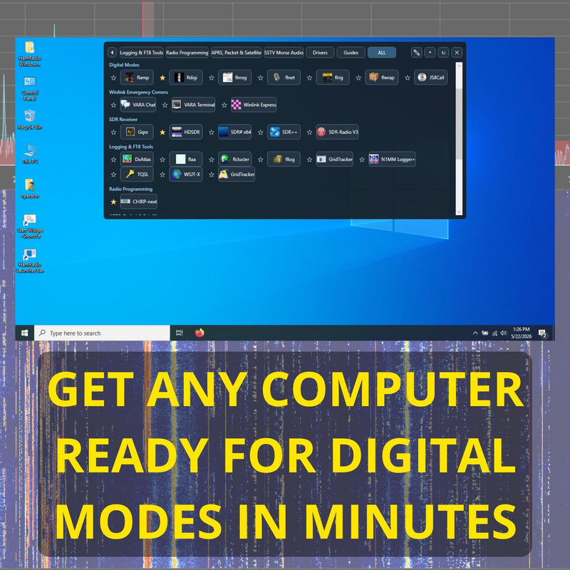 Ham Radio Windows Software Toolkit – Digital Download & Offline Guides