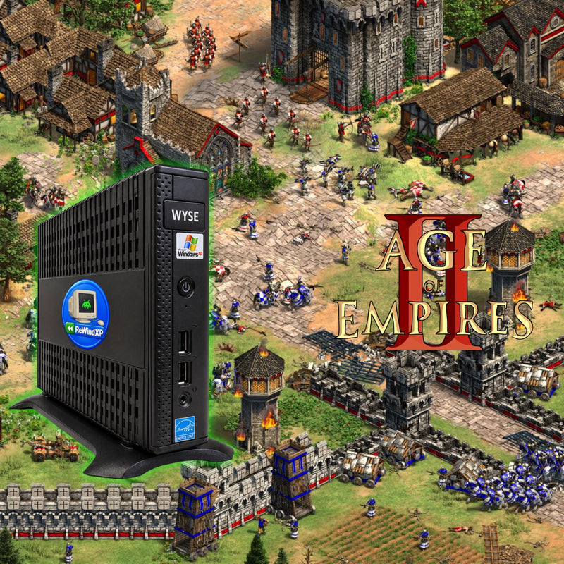 ReWindXP Windows XP Retro Gaming PC – 64GB SSD, 2GB RAM