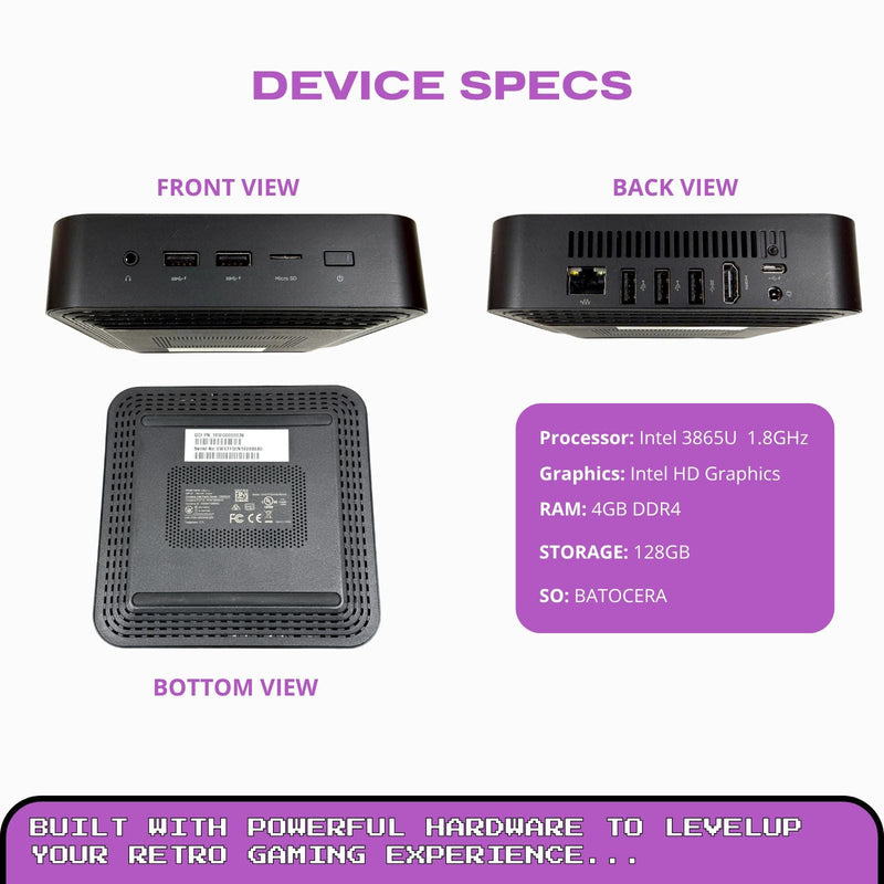 RetroCube Retro Gaming Console – HDMI, PS2 & GameCube Compatible
