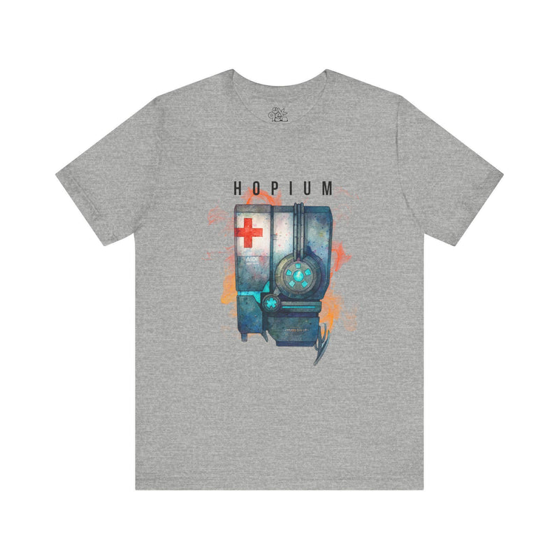 HOPIUM Half-Life 3 Meme T-Shirt – Watercolor Gaming Graphic Tee