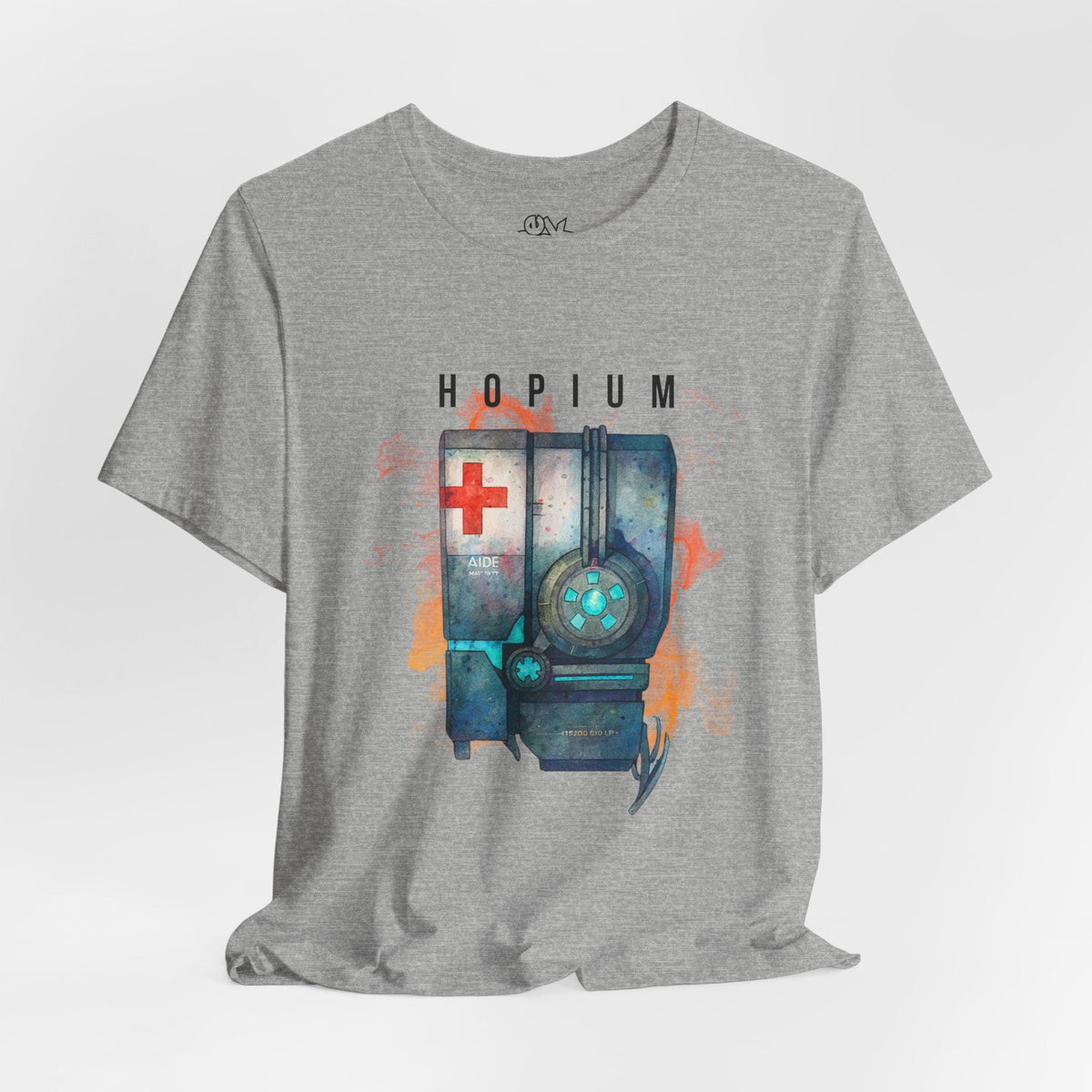 HOPIUM Half-Life 3 Meme T-Shirt – Watercolor Gaming Graphic Tee