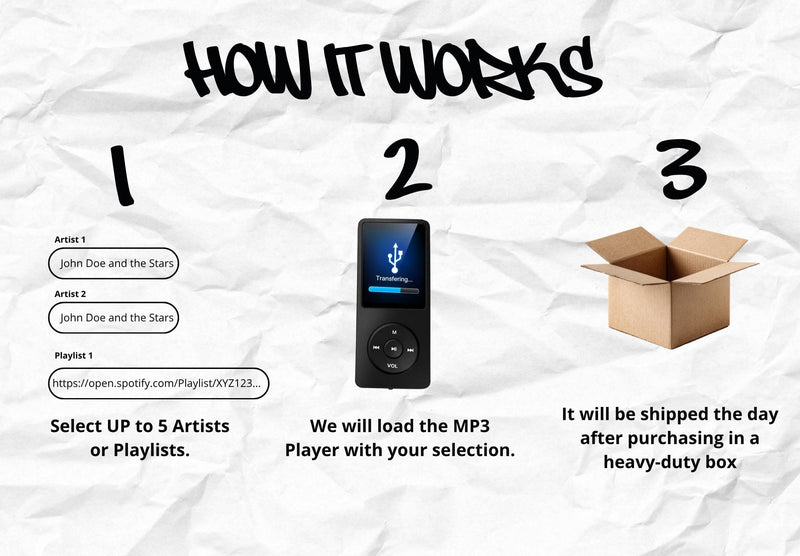 Tarswesi 32GB Bluetooth MP3 Player – Y2K Bundle with USB Cable